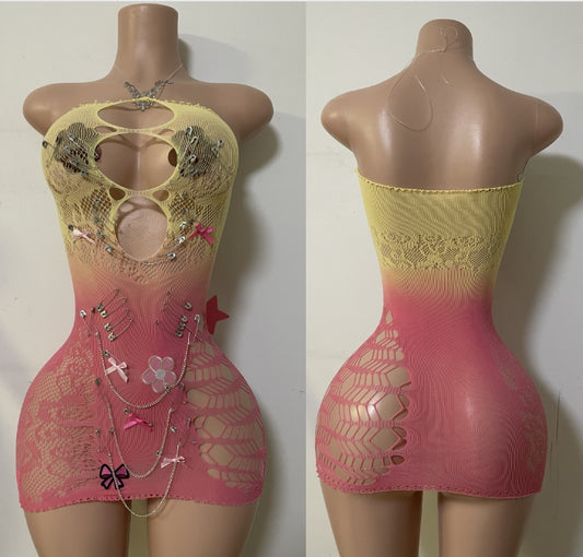Yellow Hombre Freestyle dress