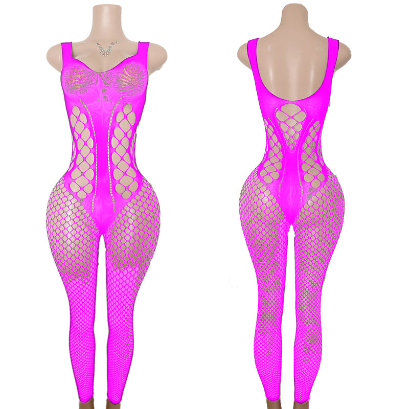 Alex  Mesh Lace Body Suit