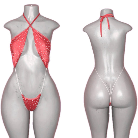 Diamound G String Body Suit